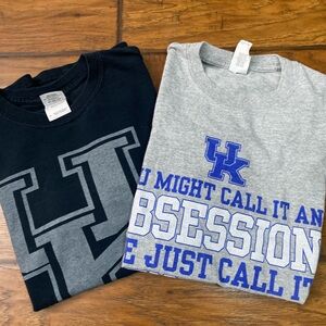 Women’s U of K Graphic T-Shirts - Black and Gray (Set of two)